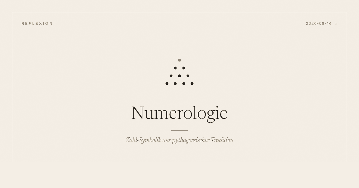 Numerologie
