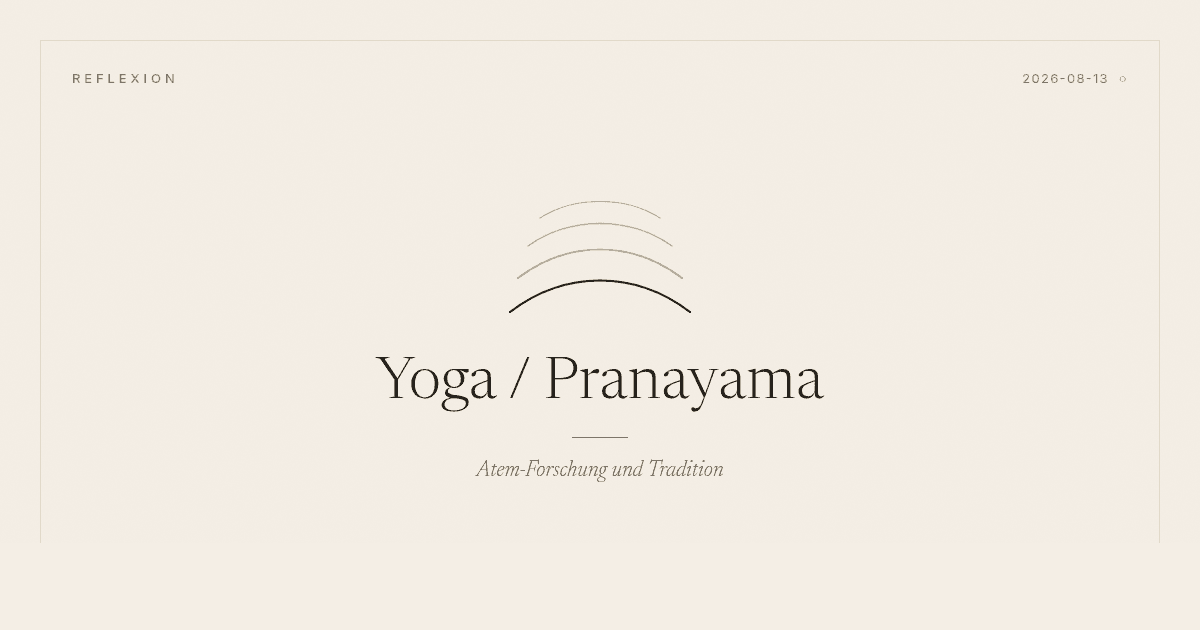 Yoga / Pranayama